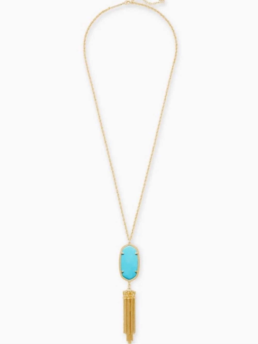 Kendra Scott Gold Necklace with Tassel